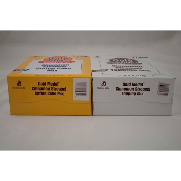 Mezcla para pastel de café con streusel de canela Gold Medal Gold Medal 4.66 lbs, paquete de 6 - 16000-11430