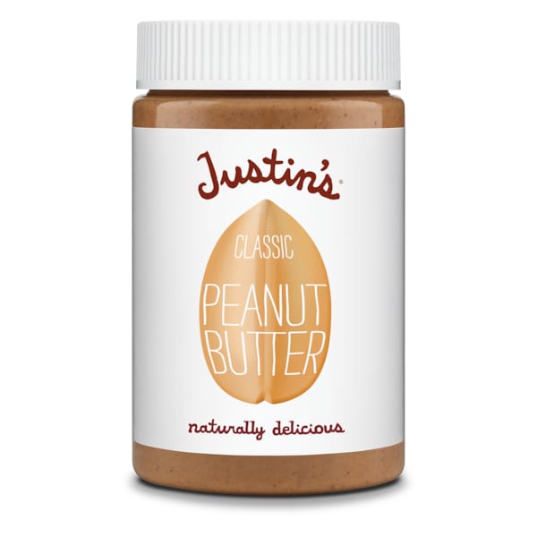 Mantequilla de cacahuate clásica de Justin, 12 frascos de 16 oz, PK12 - 78463