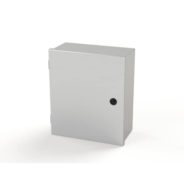 Saginaw Control & Engineering Carbon Steel Electrical Enclosures, 14 in H, 6 in D, 12 in W, NEMA 1 - SCE-14N1206LP