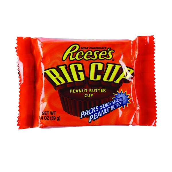 Barra de caramelo Reeses Big Cup de chocolate con leche y mantequilla de cacahuate de 1.4 oz - 34000-43001
