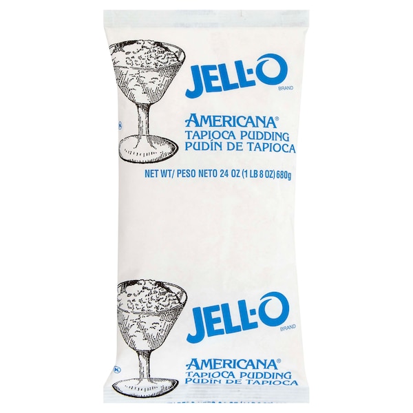Pudín de tapioca Jell-O Americano 1.5 libras, paquete de 12 - 10043000834098