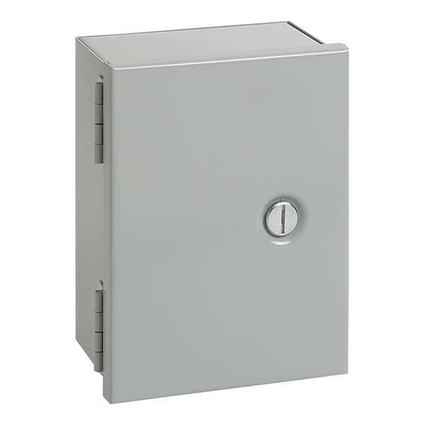 Nvent Hoffman Steel Electrical Enclosures, 20 in H, 6 in D, 12 in W, NEMA 1, Hinged - A20N126