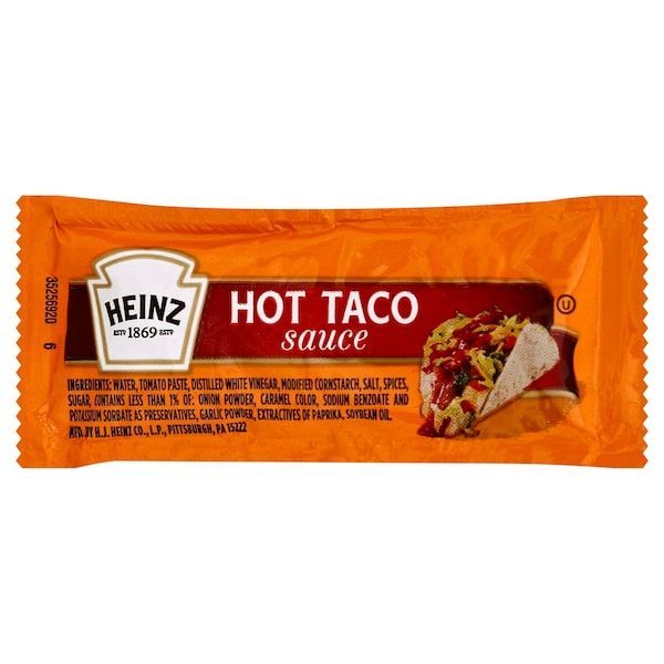 Sobre de Salsa Picante de Taco Heinz Heinz 9g, PK500 - 10013000986806