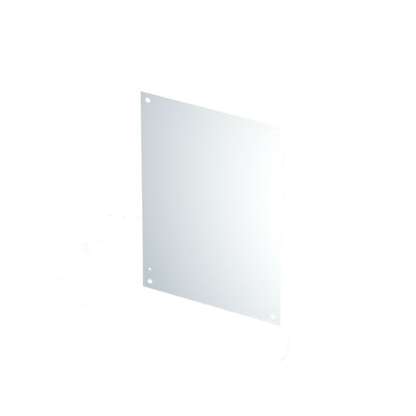 Nvent Hoffman Panel, 0.18 in. H x 10-1/2 in. W x 17 in. L, Mild Steel - A20N12MP
