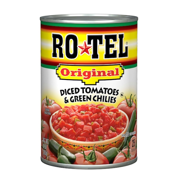 Tomates Ro-Tel con Chile Verde 10 oz., paquete de 24 - 6414428243.