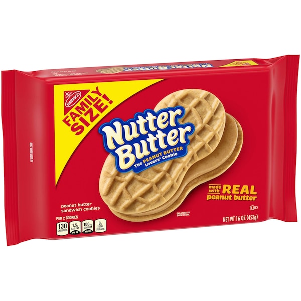 Galletas Sandwich Nutter Butter de Nabisco de 16 oz., paquete de 12 - 04631