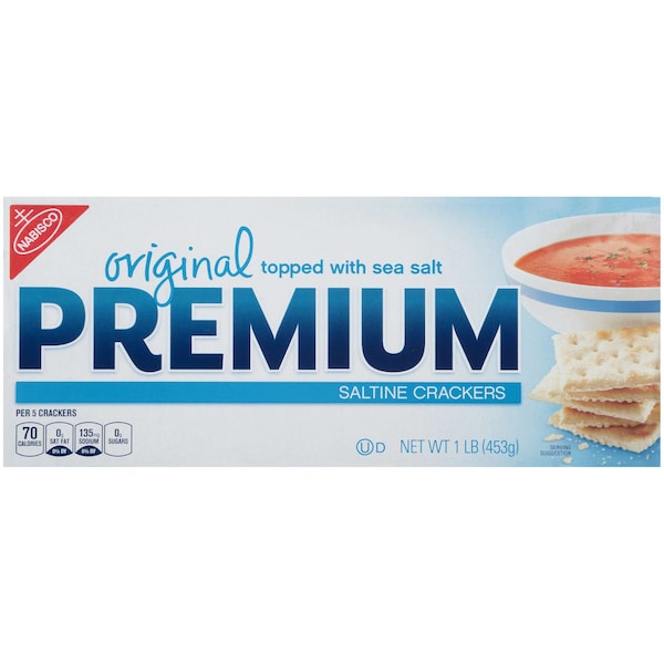 Galletas Premium Crackers Kosher de Nabisco en caja de 1 lb, paquete de 12 - 00057