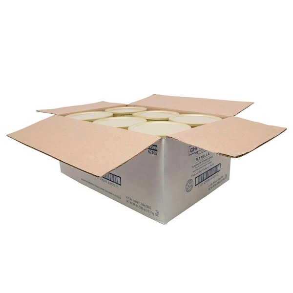 Ghirardelli Ghirardelli Polvo Sabor Vainilla Premium de 3 libras, Paquete de 6 - 62105