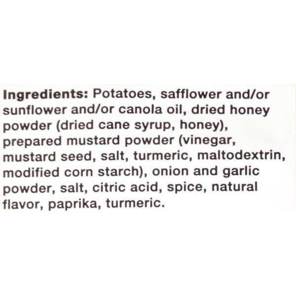 Kettle Foods Papas Fritas de Papa con Miel y Mostaza Dijon de 5 oz., Paquete de 15 - 424711