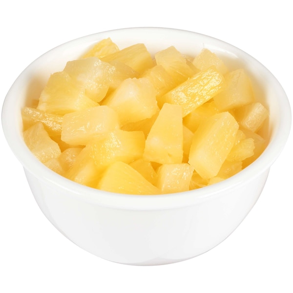 Dole Piña en Trocitos en Almíbar Ligero 81 oz. Bolsa, Paquete de 6 - 00567