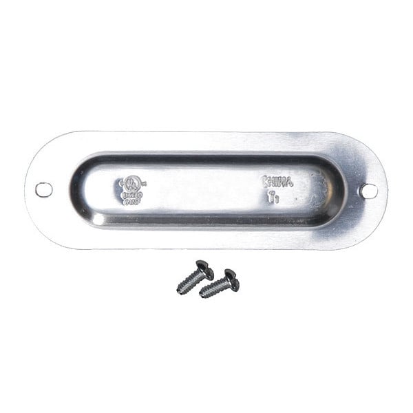 Taymac Stamped Steel Cover, 3-1/2" - SSC350