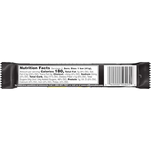 Vía Láctea Vía Láctea Tamaño Compartir de Medianoche 2.83 oz., PK144 - 321931