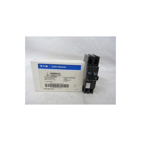 Eaton QCR BKR 2P 10A W/ RING LUG TERM. - QCR2010T