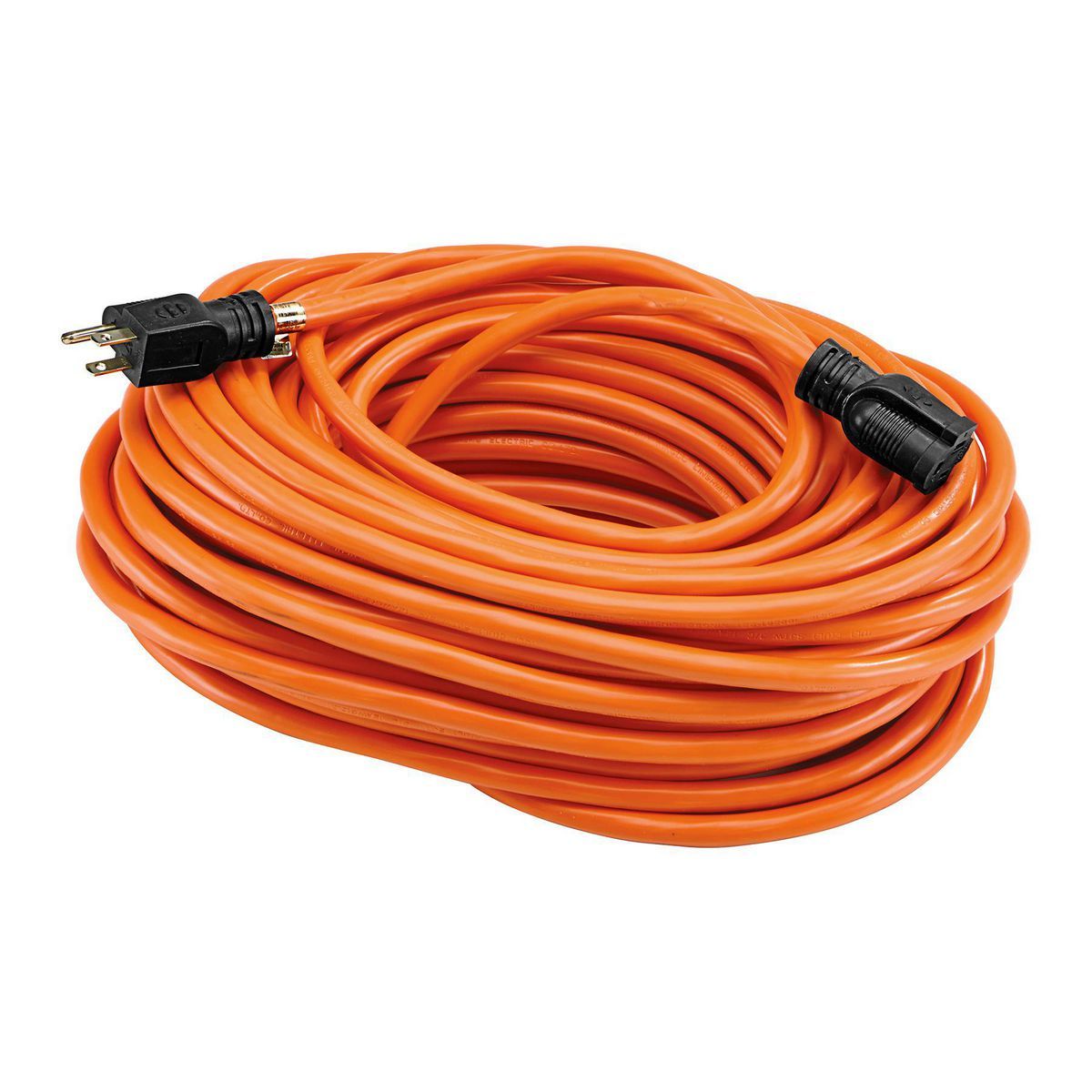 Cable de extensión para exteriores Vanguard de 100 pies x 12/3 calibre, color naranja - 62945