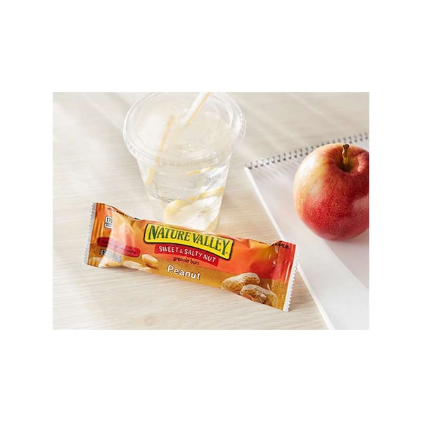 Barras de granola de cacahuate Nature Valley Sweet And Salty Nut de 1.2 oz., paquete de 128 - 16000-42067.