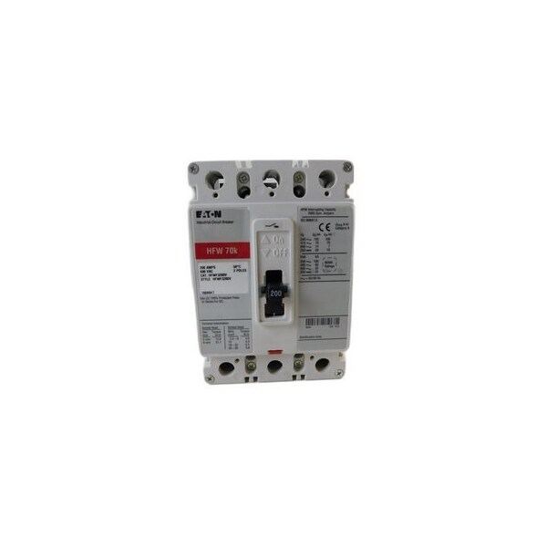 Eaton Molded Case Breakers MCCBs HFWF 3P 200A 240V 50/60Hz 3Ph F Frame - HFWF3200V