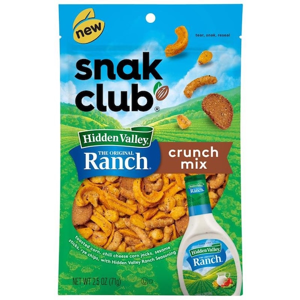 Club de botanas Snak SNACK MIX CRUNCH 2.5OZ - 1721701.