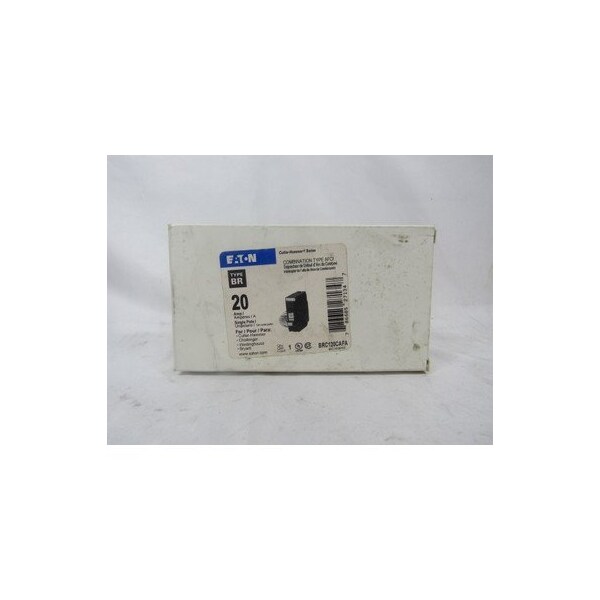 Eaton Miniature Circuit Breakers MCBs BRC 1P 20A 240V 50/60Hz 1Ph - BRC120CAFA