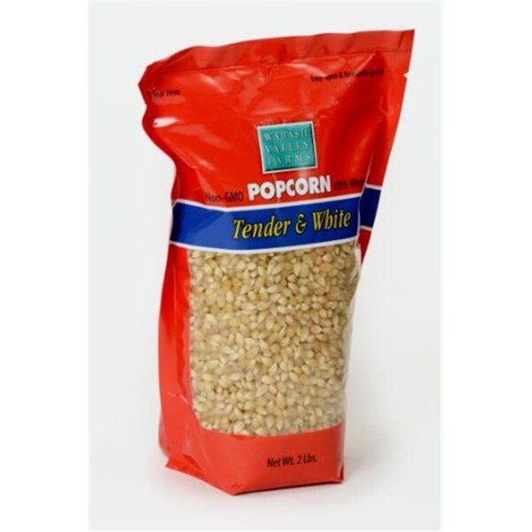 Granjas del Valle de Wabash 42507 Maíz para Palomitas Gourmet - Tierno y Blanco - 42507