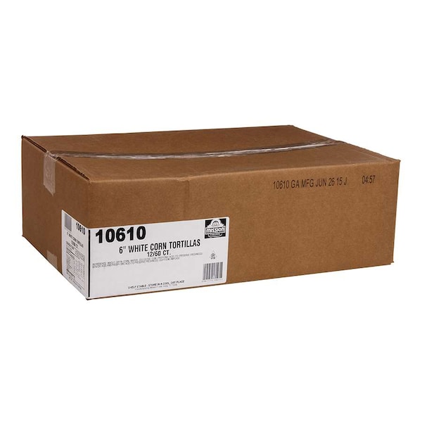 Mission Foods Tortillas de Maíz Blanco de 6", PK720 - 10610