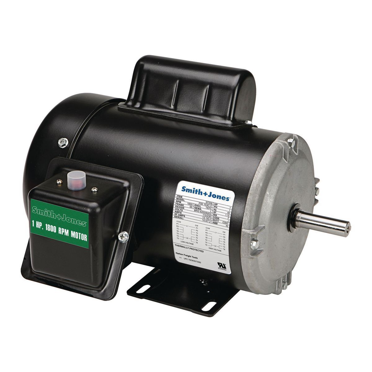 Smith + Jones 1 HP Motor Agrícola de Servicio en Granjas - 57338