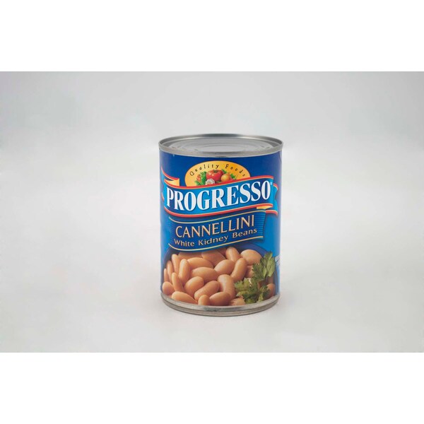 Progreso Vegetales enlatados Frijoles Cannellini Blancos 19 oz., paquete de 24 - 41196-02032