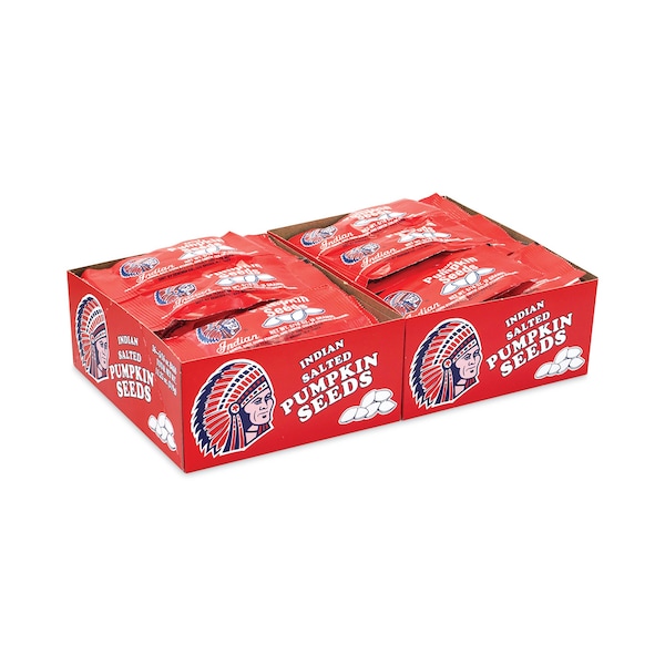 Semillas de calabaza saladas indias, bolsas de 0.31 oz, paquete de 72, 72PK - 130