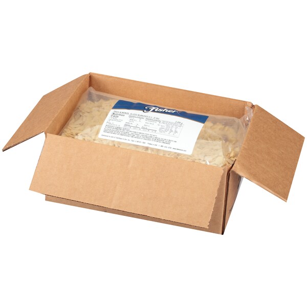 Almendras rebanadas blanqueadas de Fisher Fisher, 5 libras - 70524