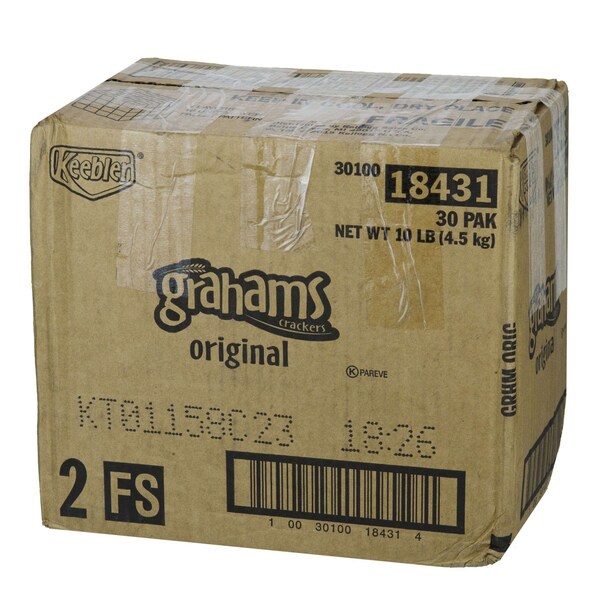 Keebler Galletas Graham Originales 5.33 oz., paquete de 30 - 3010018431