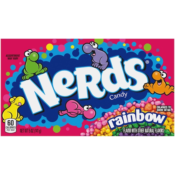 Nestle Rainbow Nerds 5 oz. Caja, PK12 - 00079200674380U