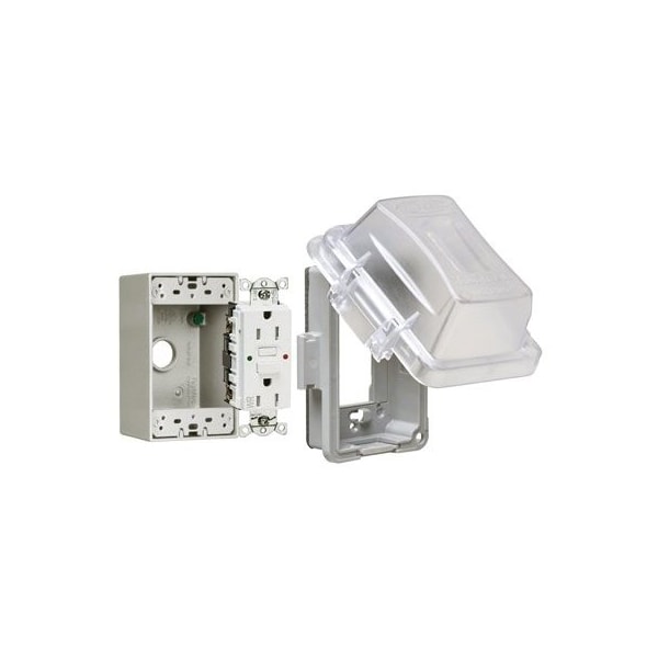 Racoorporated Electrical Box, 73.374675 cu in, Outlet Box Type, 1 Gang - MKG420CS