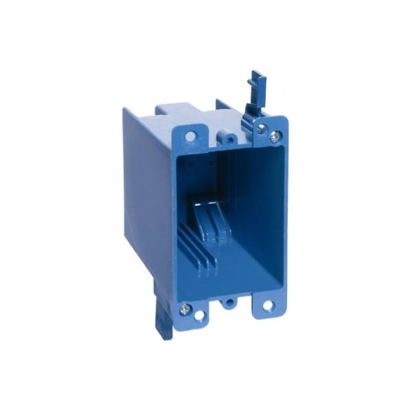 Abb Electrical Box, 20 cu in, Old Work Outlet Box Type, 1 Gang, PVC - B120R
