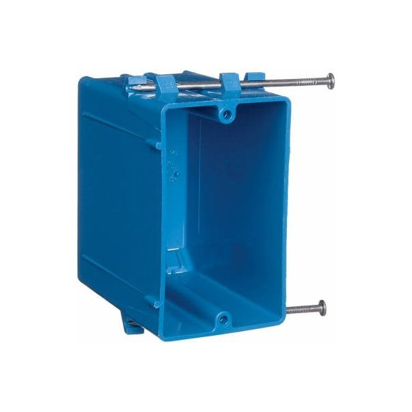 Abb Electrical Box, 22 cu in, Outlet Box Type, 1 Gang, PVC - B122A-UPC