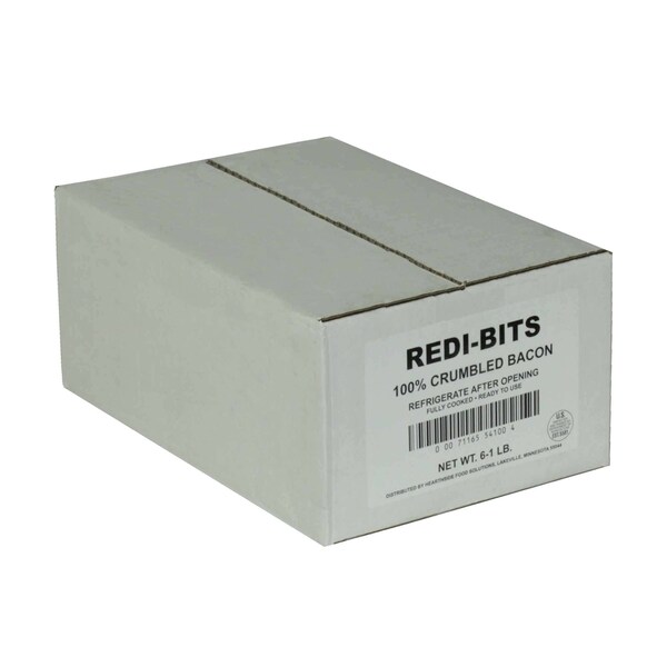 Ryt-Way 1 libra de migajas de tocino puro Redi-Bits, PK6 - F8882630