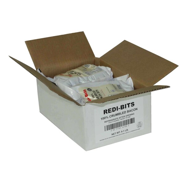 Ryt-Way 1 libra de migajas de tocino puro Redi-Bits, PK6 - F8882630