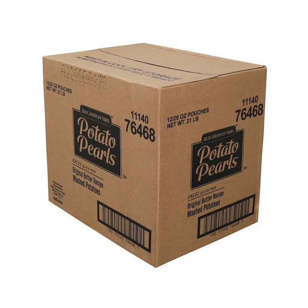 Perlas de papa Baf Potato Pearls sin gluten Excel Potato Pearls de 28 oz., PK12 - 76468