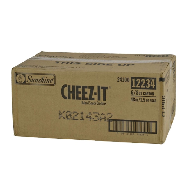 Galletas Cheez-It Original 1.5 oz. Bolsa, paquete de 48 - 2410012234