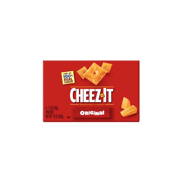 Galletas Cheez-It Original 1.5 oz. Bolsa, paquete de 48 - 2410012234