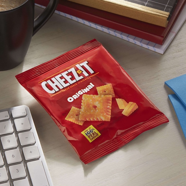 Galletas Cheez-It Original 1.5 oz. Bolsa, paquete de 48 - 2410012234