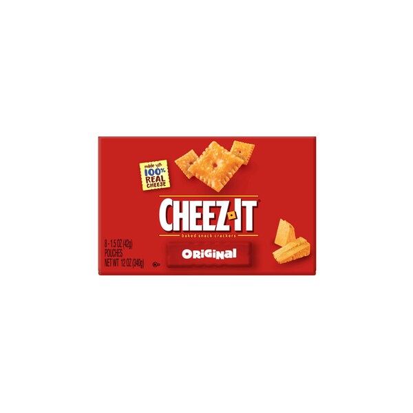 Galletas Cheez-It Original 1.5 oz. Bolsa, paquete de 48 - 2410012234
