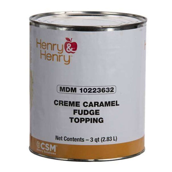 Henry And Henry Café Sarks Caramelo Topping de Dulce de Leche 8.3 libras, paquete de 6 - 10223632