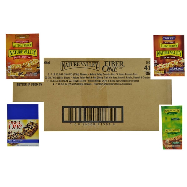 Nature Valley Granola Bar Variety Pack 4 sabores 23.58 oz., PK7 - 16000-41504