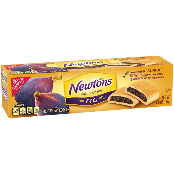 Galletas masticables de higo Newtons de Newtons Nabisco 6.5 oz., paquete de 12 - 04225