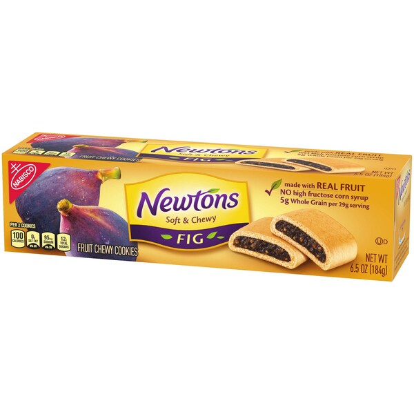 Galletas masticables de higo Newtons de Newtons Nabisco 6.5 oz., paquete de 12 - 04225