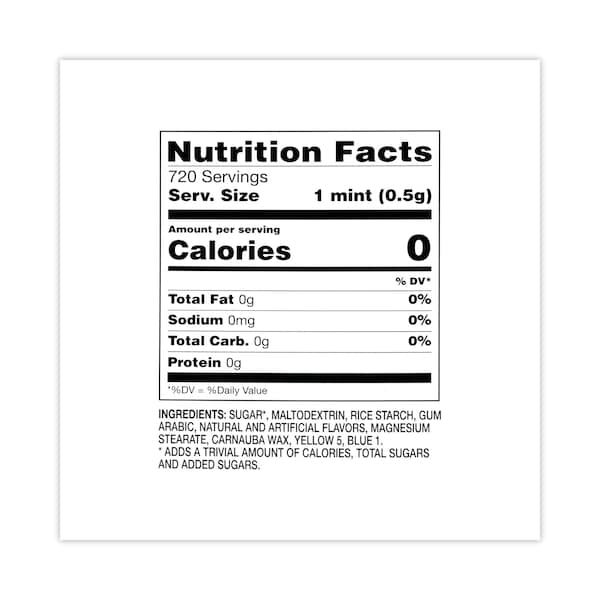 Mentas Tic Tac, Sabor Hierbabuena, Botella de 1 oz, Paquete de 12, 12 paquetes - 392777
