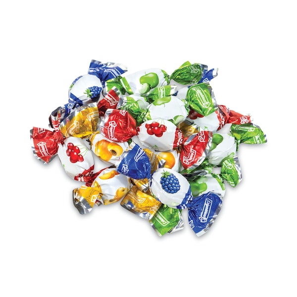Colombina Delicate Fruit Drops Mini surtido de frutas rellenas, bolsa de 2.2 lb - 26334