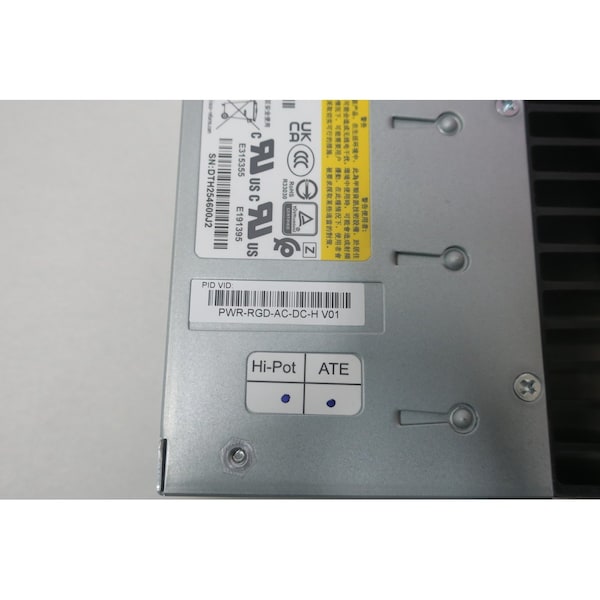 Cisco Power Supply, 100 to 240V AC, 4.5V DC, 150W, 0.5A - PWR-RGD-AC-DC-H