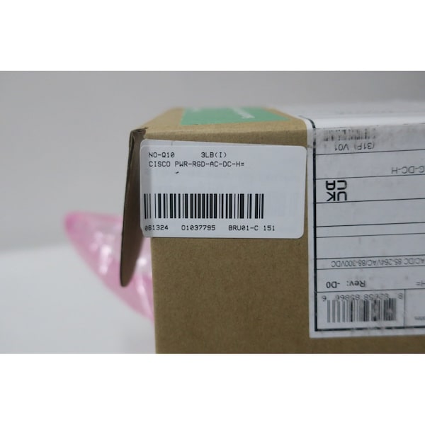 Cisco Power Supply, 100 to 240V AC, 4.5V DC, 150W, 0.5A - PWR-RGD-AC-DC-H