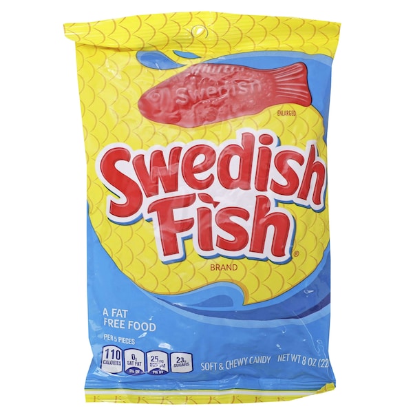 Pescado Sueco Bolsa Roja de Pescado Sueco Caramelo 8 oz., PK12 - 6211