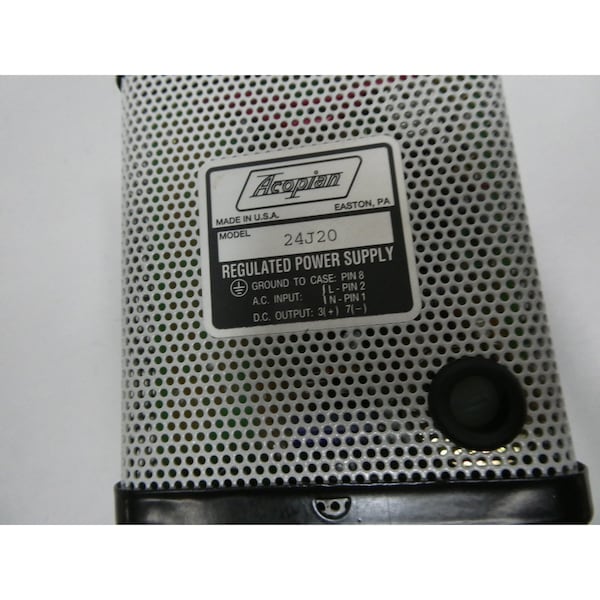 Acopian Power Supply, 105 to 125V AC, 24V DC, 2A - 24J20